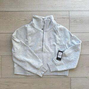 lululemon & Peloton Scuba Oversized Funnel-neck half zip Gray size M/L